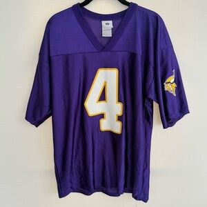 NFL Team Apparel Minnesota Vikings Brett Favre #4 Jersey size large